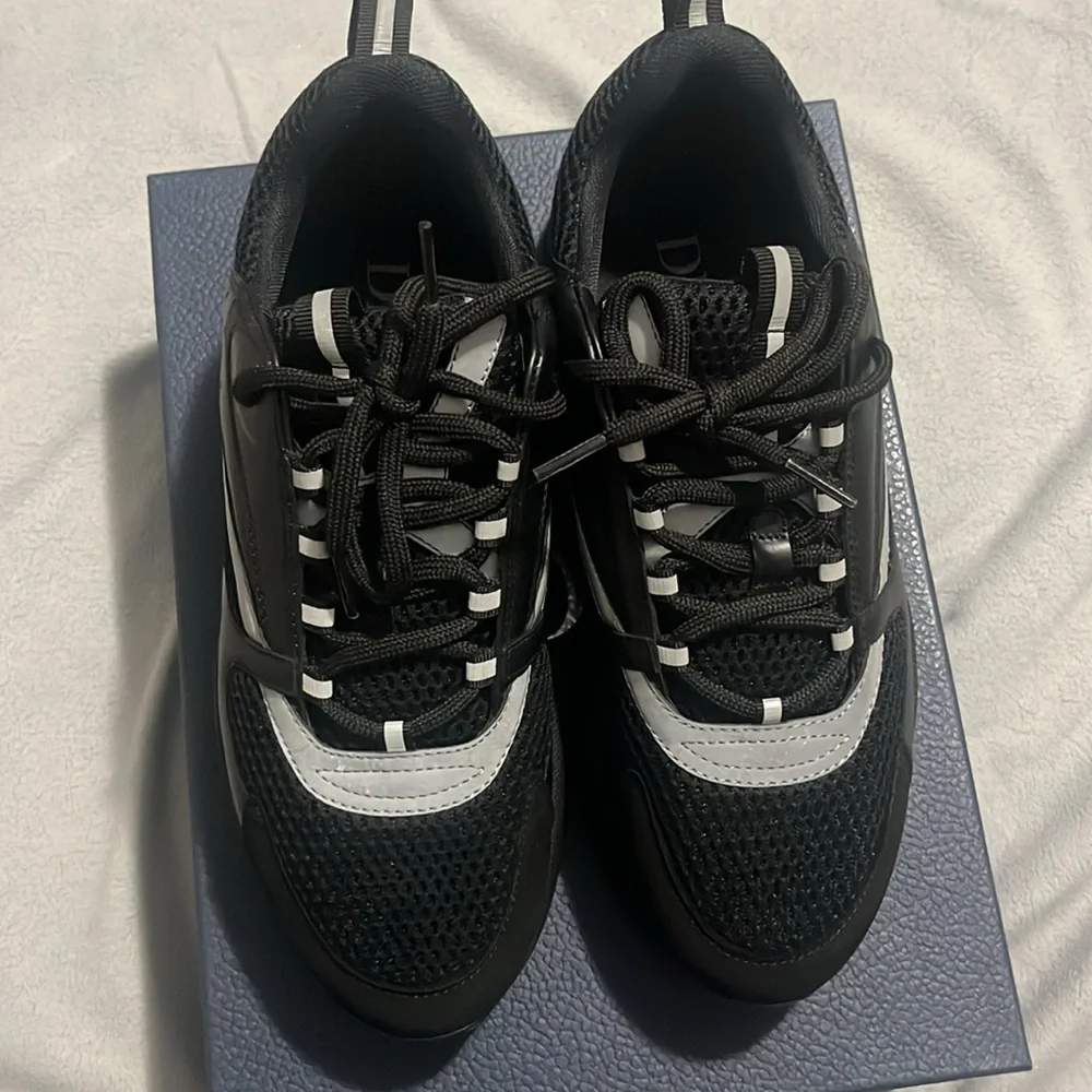 B22 Dior Size 42/9 black reflective - Picture 7 of 8